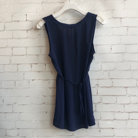 Thyme Tank Top Navy - Picture 3 of 3